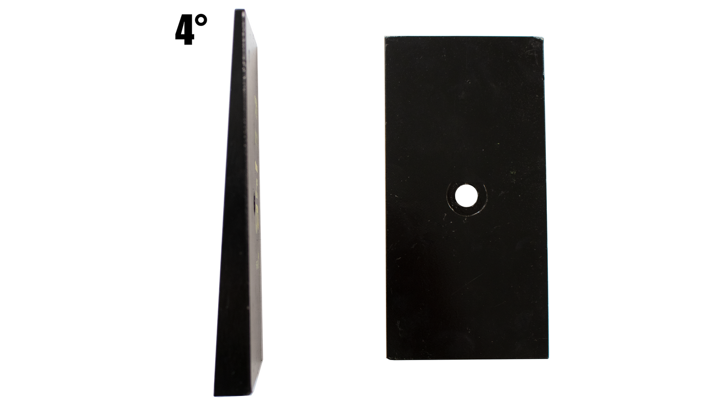 Fishbone Offroad 2.5, 4, 6 & 8 Degree Leaf Spring Shim