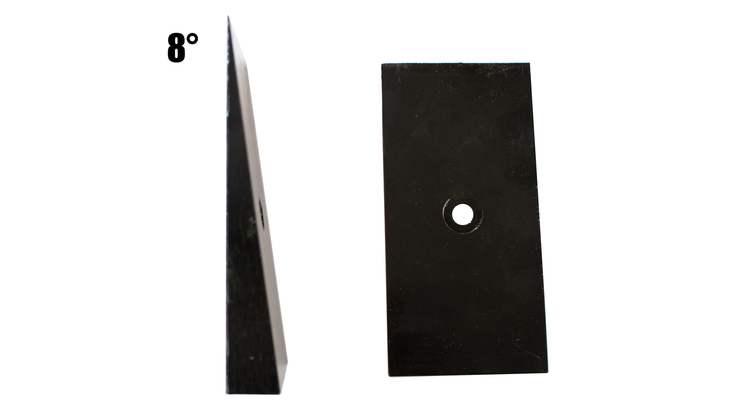 Fishbone Offroad 2.5, 4, 6 & 8 Degree Leaf Spring Shim