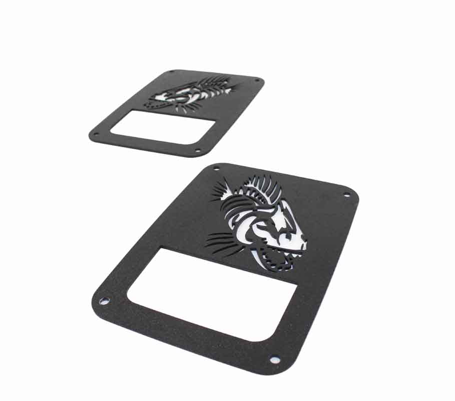 Fishbone Offroad Tail Light Covers for 1976-2006 Jeep CJ/Wrangler FB31043