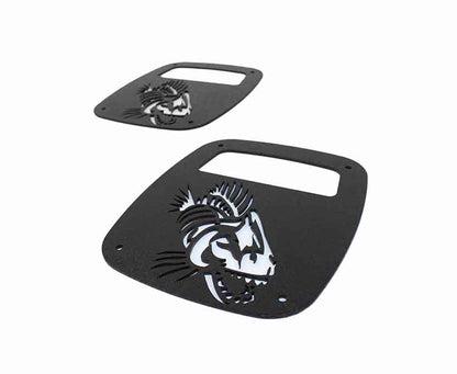 Fishbone Offroad Tail Light Covers for 1976-2006 Jeep CJ & Wrangler FB31044