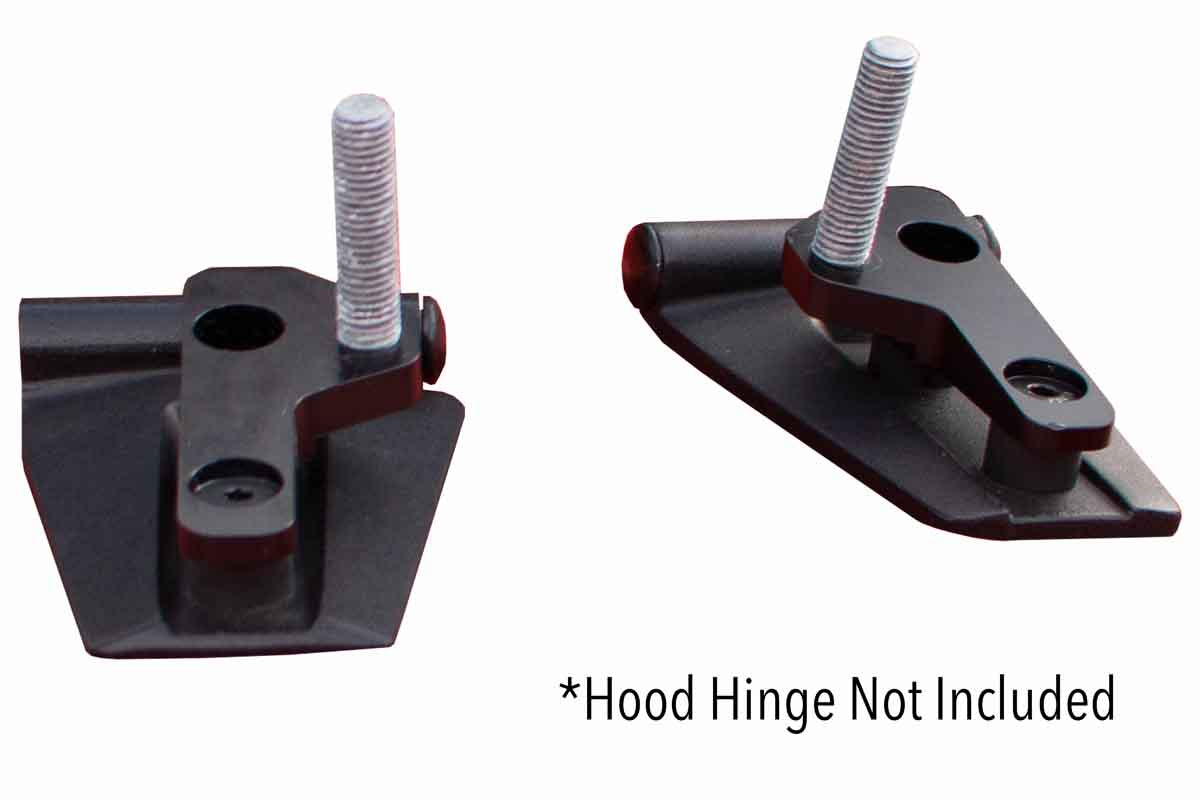 Fishbone Offroad Hi-Lift Jack Hood Mount for 2007 & Up Jeep Wrangler/Gladiator FB31317