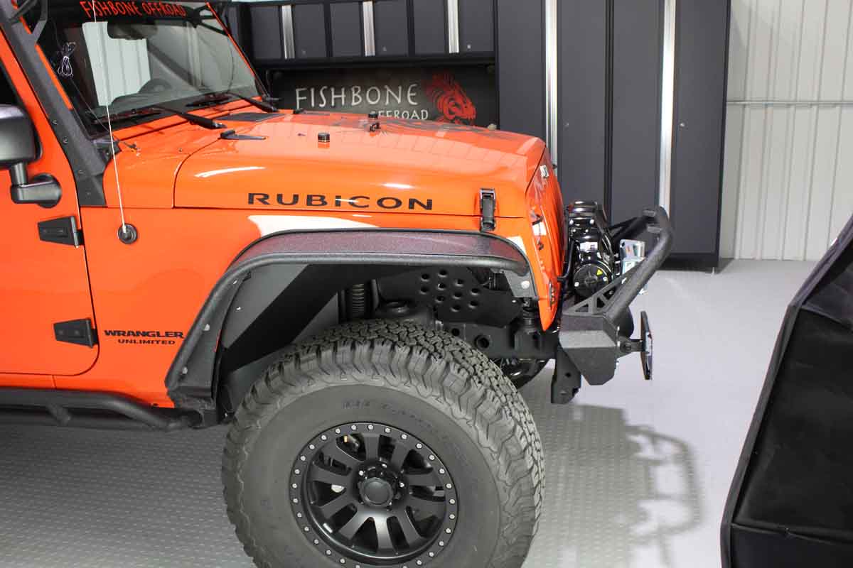Fishbone Offroad 2007-2018 Jeep Wrangler JK & Wrangler Unlimited JKU Aluminum Inner Fenders FB33007