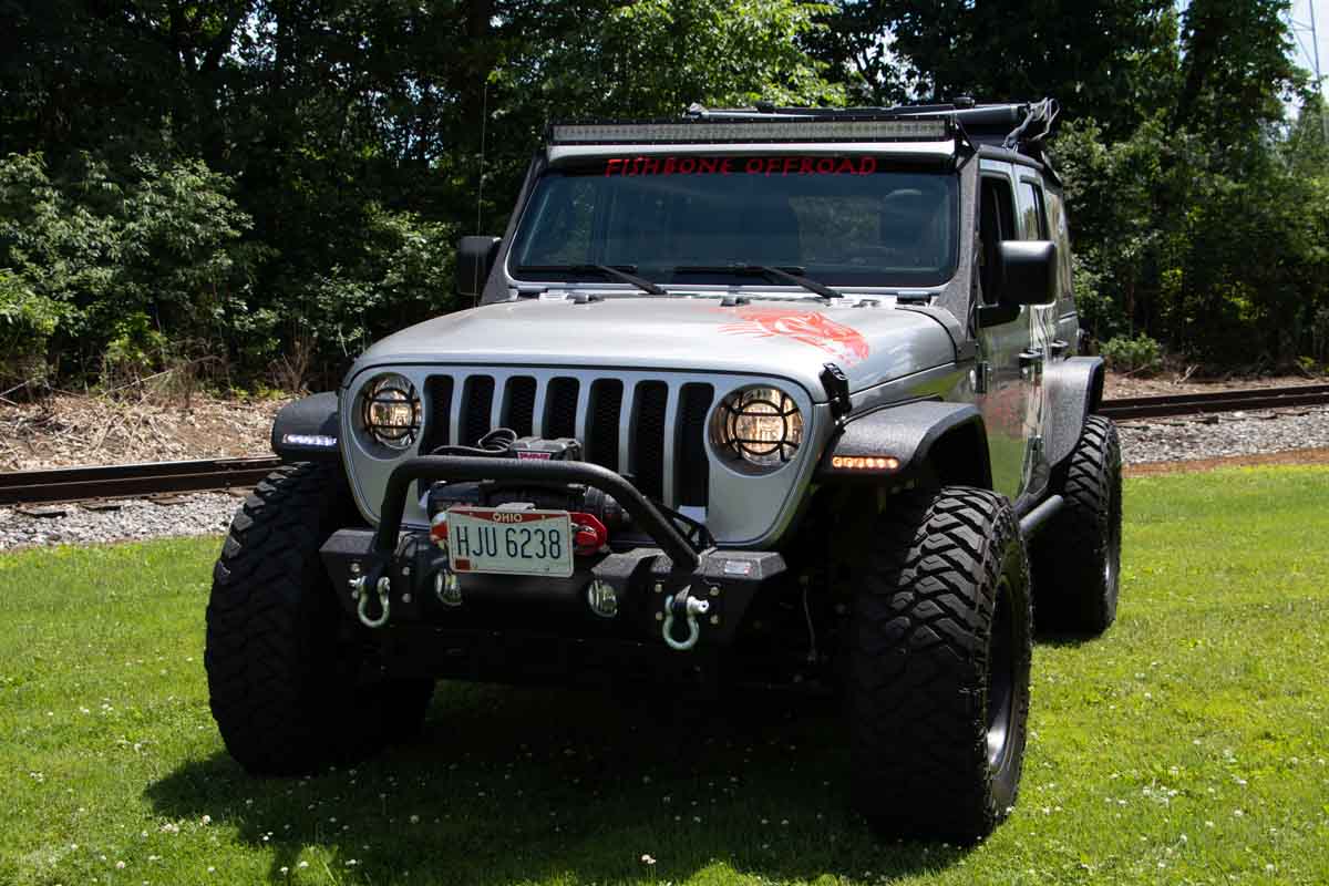 Fishbone Offroad Rear Steel Elite Fenders for 2018 & Up Jeep Wrangler JL FB23194R