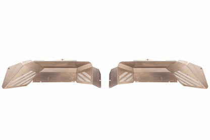 Fishbone Offroad Rear RAW Aluminum Inner Fenders for 2020 & Up Jeep Gladiator FB33210R