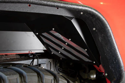 Fishbone Offroad Rear RAW Aluminum Inner Fenders for 2020 & Up Jeep Gladiator FB33210R