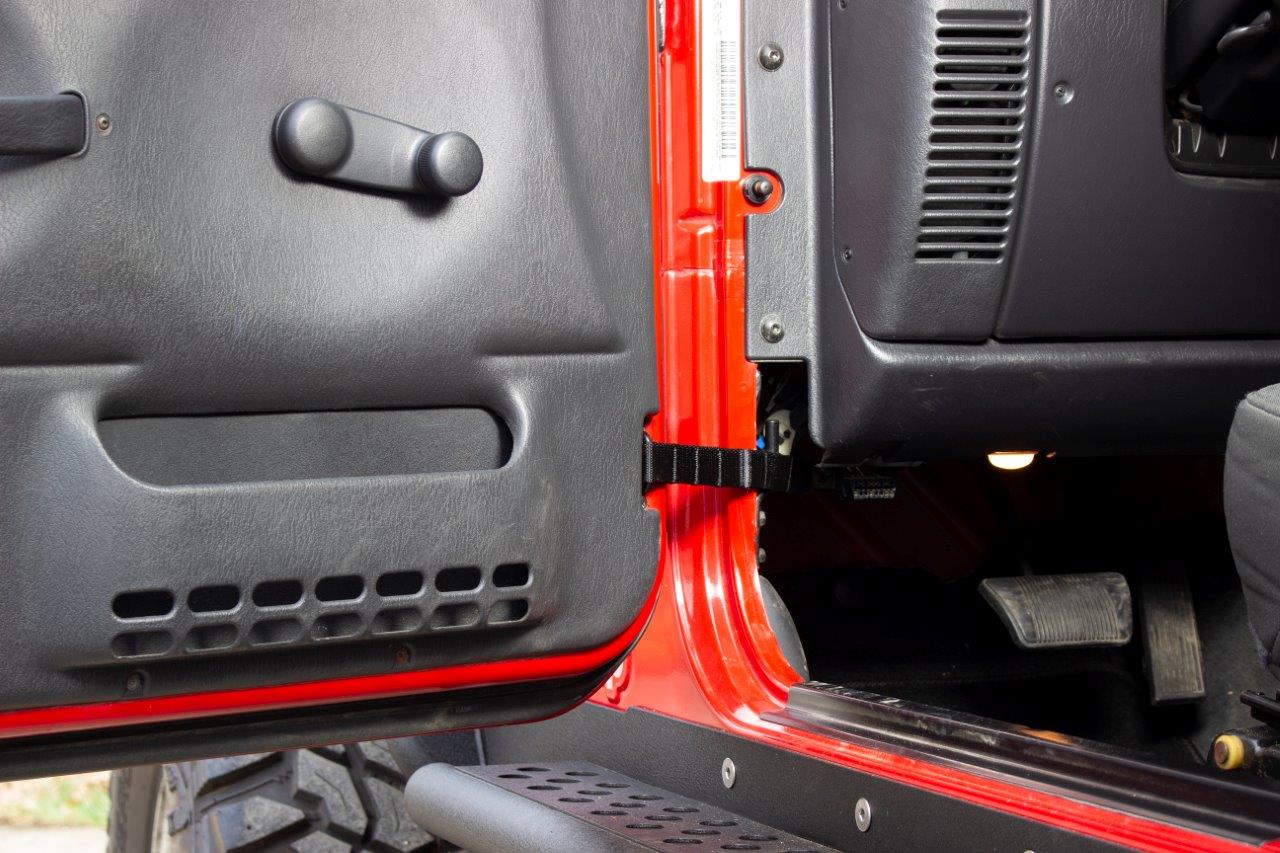 Fishbone Offroad Door Limiting Strap for 1976-2006 Jeep CJ/Wrangler FB55159