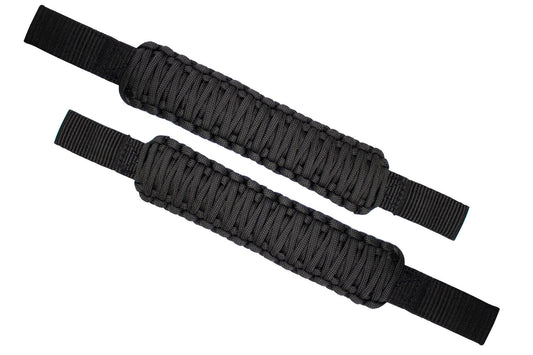 Fishbone Offroad Universal Black Paracord Grab Handles for Head Rest FB55281