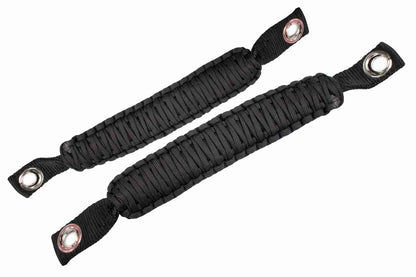 Fishbone Offroad Black Paracord Grab Handles for 2007-2018 Jeep Wrangler FB55283