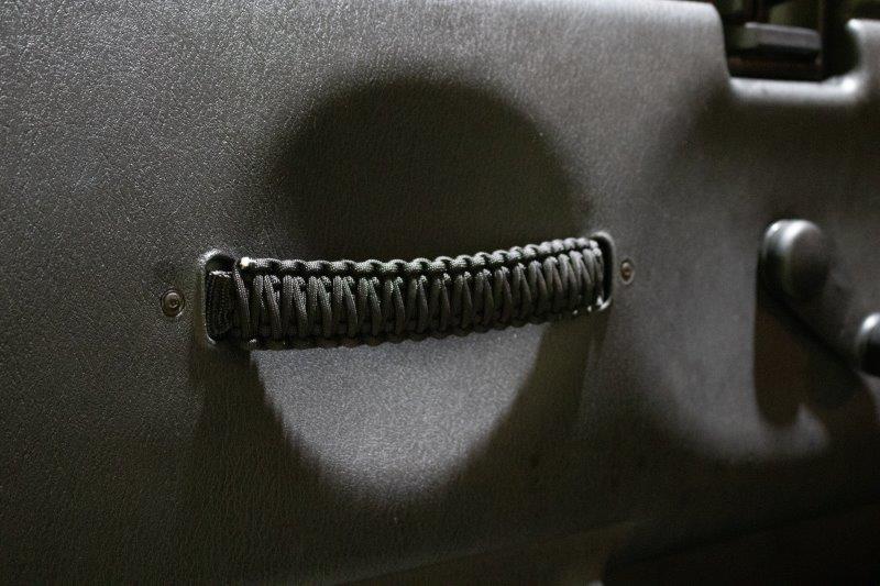 Fishbone Offroad Black Paracord Door Handles for 1997-2006 Jeep Wrangler FB55285
