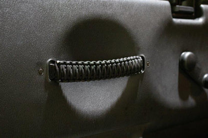 Fishbone Offroad Black Paracord Door Handles for 1997-2006 Jeep Wrangler FB55285