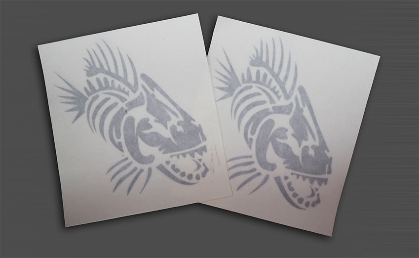 Fishbone Offroad 3in. Fishbone Decal