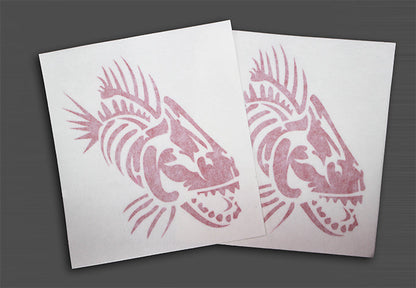 Fishbone Offroad 3in. Fishbone Decal