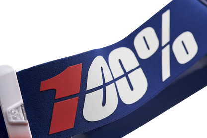 100% Armega Goggles - MX of Nations - HiPER Red/Blue Mirror 50003-00008