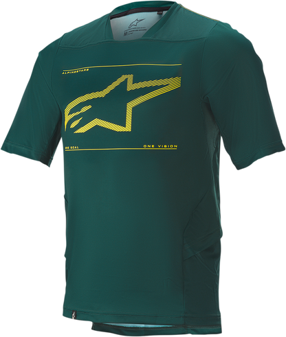 ALPINESTARS Drop 6.0 Jersey - Short-Sleeve - Green - 2XL 1766320-7170-2X