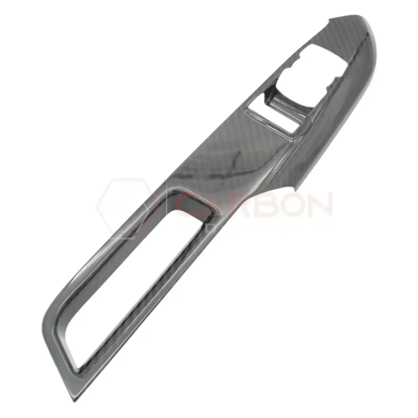 Real Carbon Fiber Window Switch Control Trim Covers V2 for 2024+ Ford Mustang