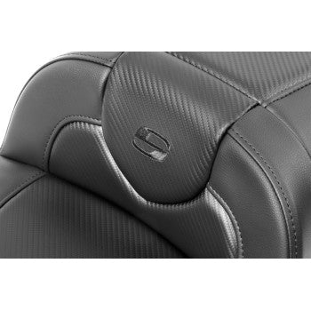 SADDLEMEN Roadsofa™ Extended Reach Seat - without Backrest - Carbon Fiber - FLTR/FLHX '23-'24 823-07-18600