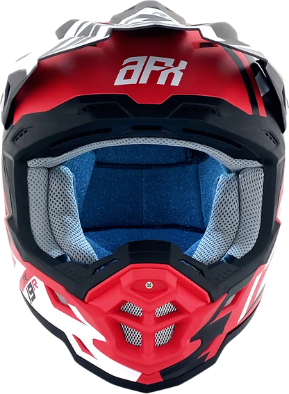 AFX FX-19R Helmet - Racing - Matte Red - Medium 0110-7064