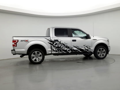 Raptor Mud Splash Decal. #6792