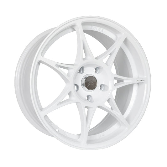 Foushee 18x8.5 +35mm 5x100 CB: 73.1 Color: White