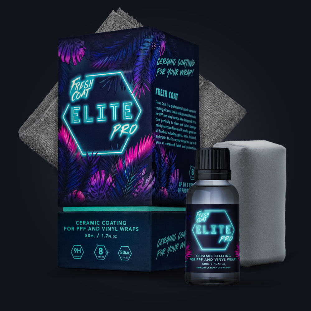 Fresh Coat Elite Pro - 8 Year Ceramic Coating Kit for PPF and Vinyl Wraps