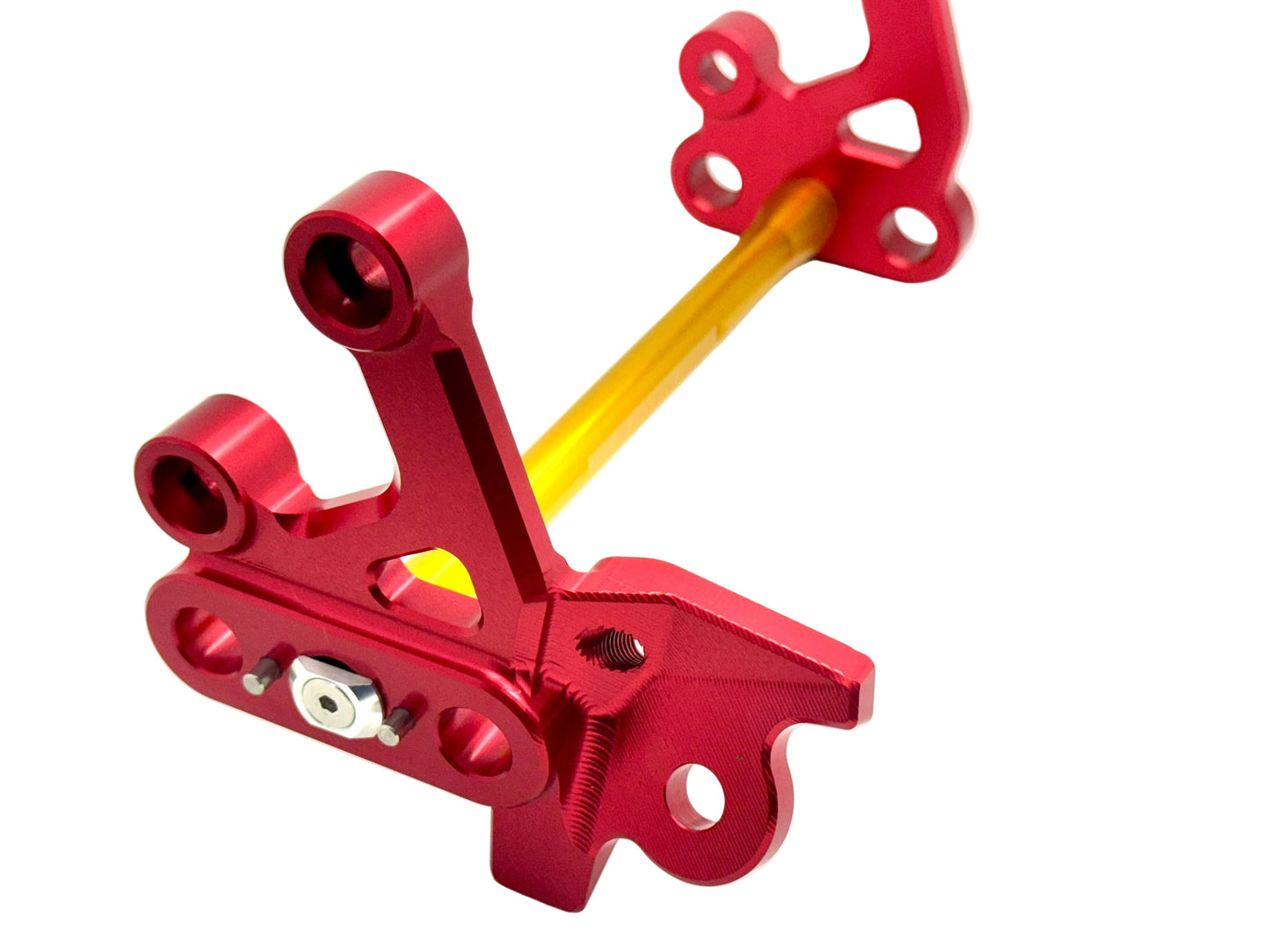 Custom CNC Aluminum Footpeg Bracket Assembly E-Ride Pro
