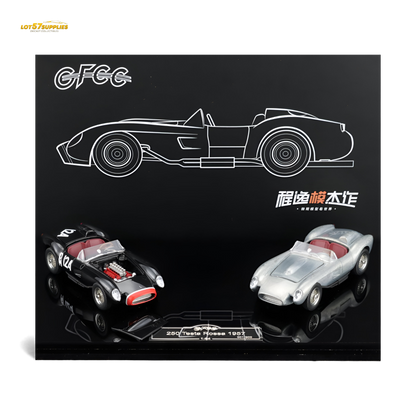 (Pre-Order) GFCC 250 Testa Rossa - Black Beauty Double Car Set 1:64