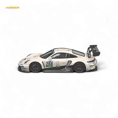 SR STAR RACE Porsche 911 GT3 Racing Milky White No.288 Racing 1:64