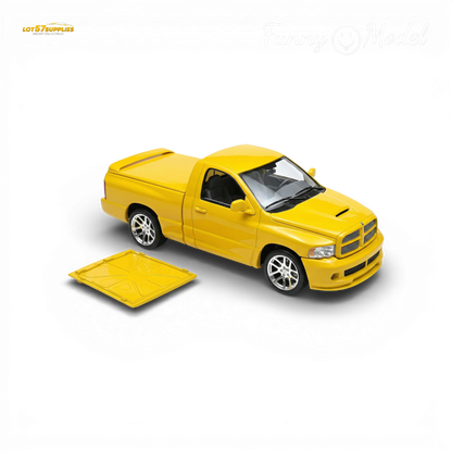 (Pre-Order) Funny Model 2004 Dodge RAM SRT-10 - Yellow Fever 1:64