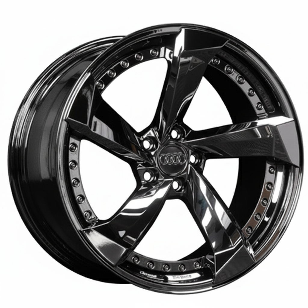 Forged 2-Piece Audi  E-TRON / Q8 "Rotor" Style Wheels