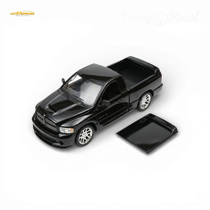 (Pre-Order) Funny Model 2004 Dodge RAM SRT-10 - Black Crystal Pearlcoat 1:64