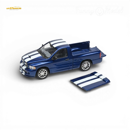 (Pre-Order) Funny Model 2004 Dodge RAM SRT-10 - VCA Edition Blue 1:64