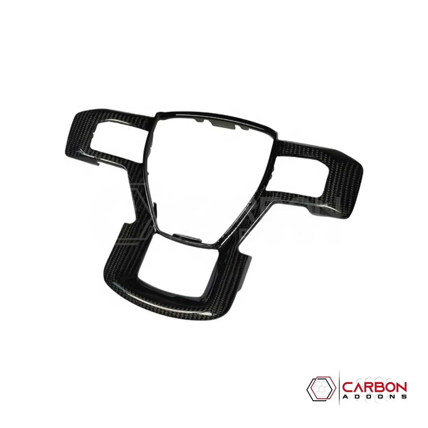 Replacement Carbon Fiber Steering Wheel Trim | 2015-2020 Ford F150