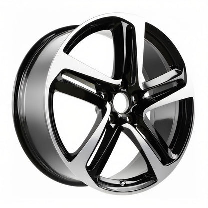 HD1 19x8.5 5x114.3 +35 64.1 Black Machined Face