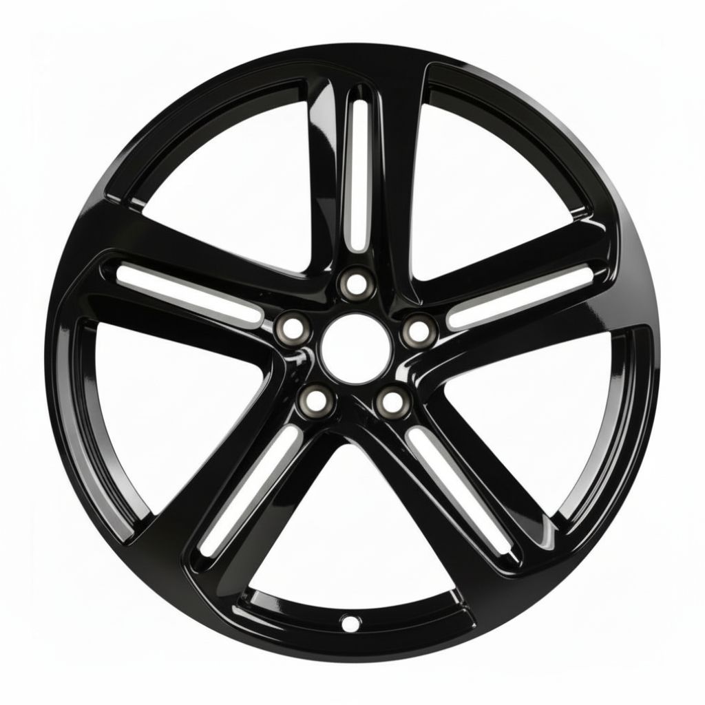 HD1 19x8.5 5x114.3 +35 64.1 GLOSS BLACK