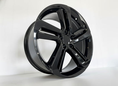 HD1 20x8.5 5x114.3 +35 64.1 GLOSS BLACK