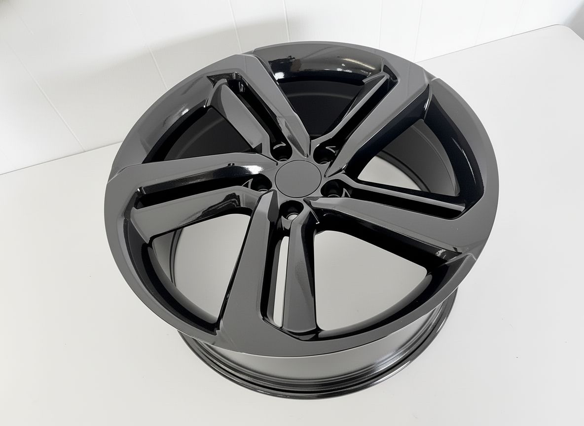 HD1 19x8.5 5x114.3 +35 64.1 GLOSS BLACK