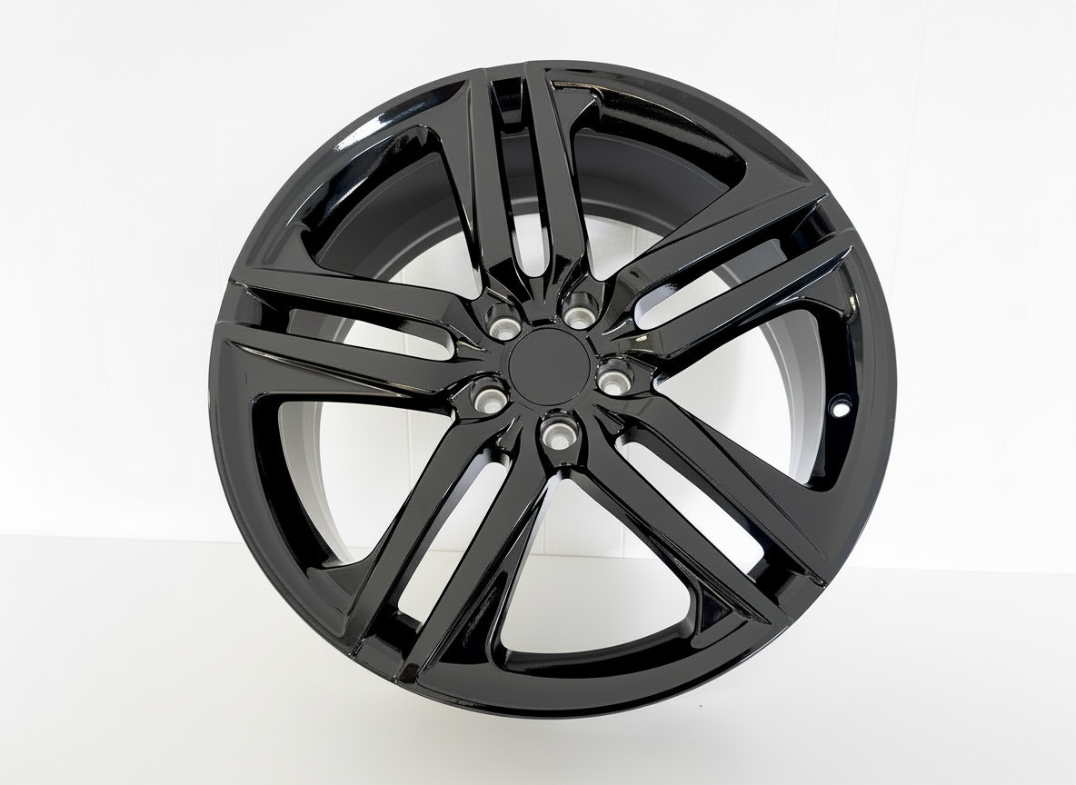 HD2 20x8.5 5x114.3 +35 64.1 Gloss Black