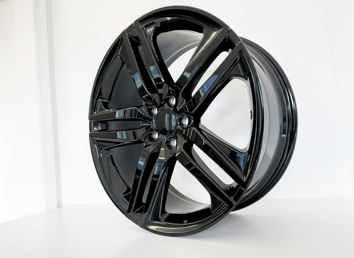 HD2 19x8 5x114.3 +40 64.1 Gloss Black