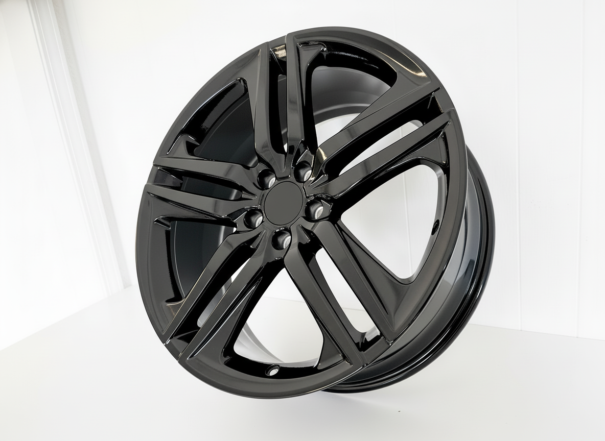 HD2 20x8.5 5x114.3 +35 64.1 Gloss Black