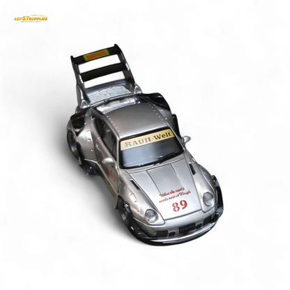 Street Weapon Porsche RWB 993 Double Exhaust Heavenly Livery Higher Tail 1:64