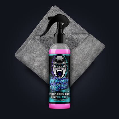 Hydro Fresh - Hydrophobic Vinyl Wrap Sealant Spray for Car Washing & Maintenance
