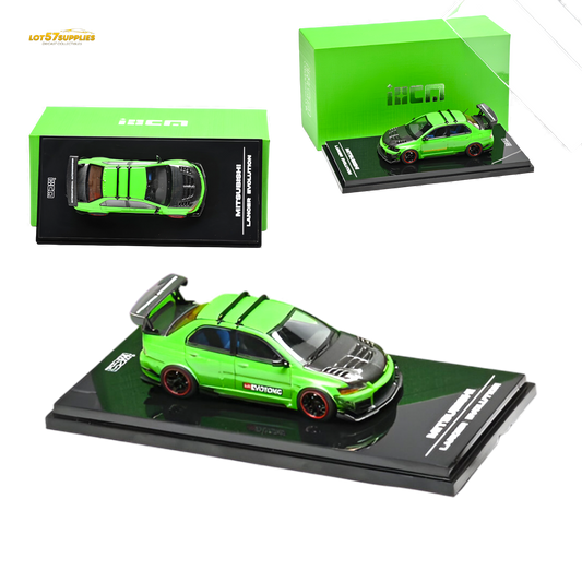 (Pre-Order) IHCM Mitsubishi Lancer Evo IX - Parrot Green 1:64