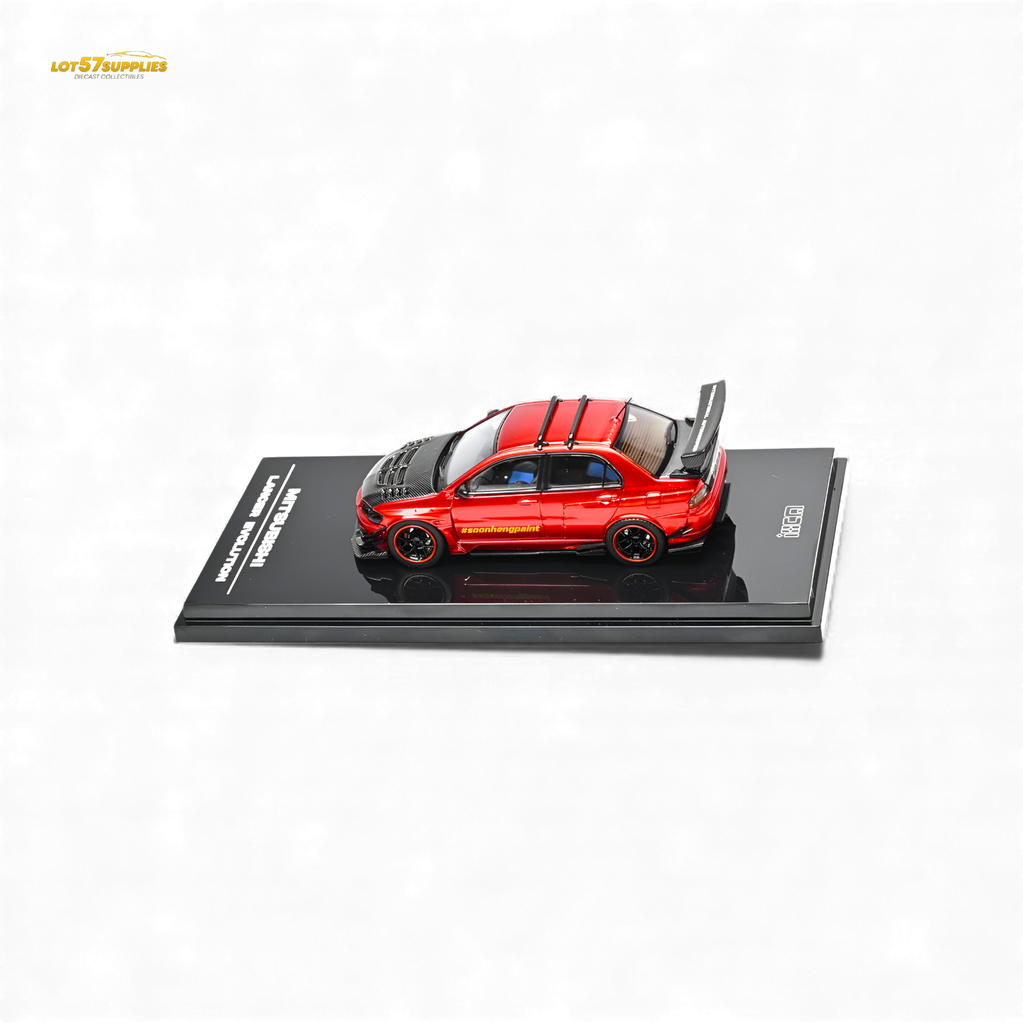 (Pre-Order) IHCM Mitsubishi Lancer Evo IX - Metallic Red 1:64