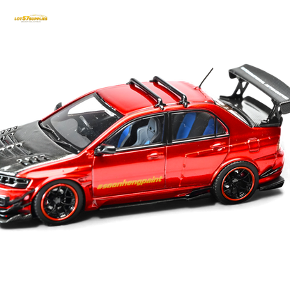 (Pre-Order) IHCM Mitsubishi Lancer Evo IX - Metallic Red 1:64