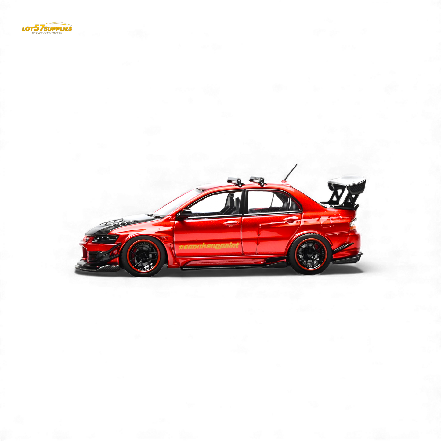 (Pre-Order) IHCM Mitsubishi Lancer Evo IX - Metallic Red 1:64