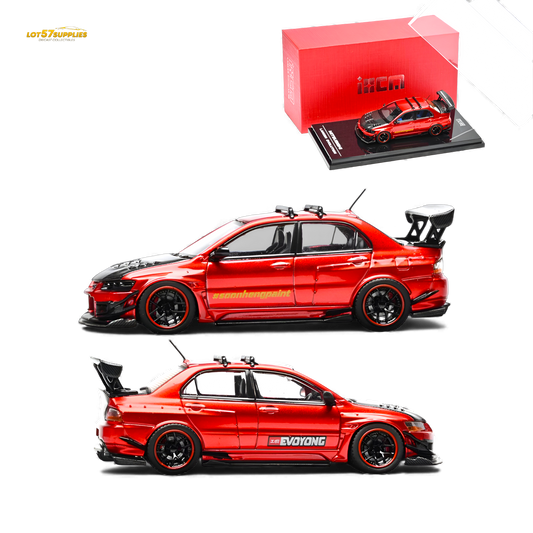 (Pre-Order) IHCM Mitsubishi Lancer Evo IX - Metallic Red 1:64