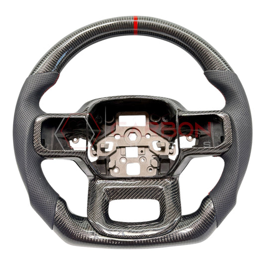 2021+ Ford F-150 Carbon Fiber Steering Wheel | Pre-Built
