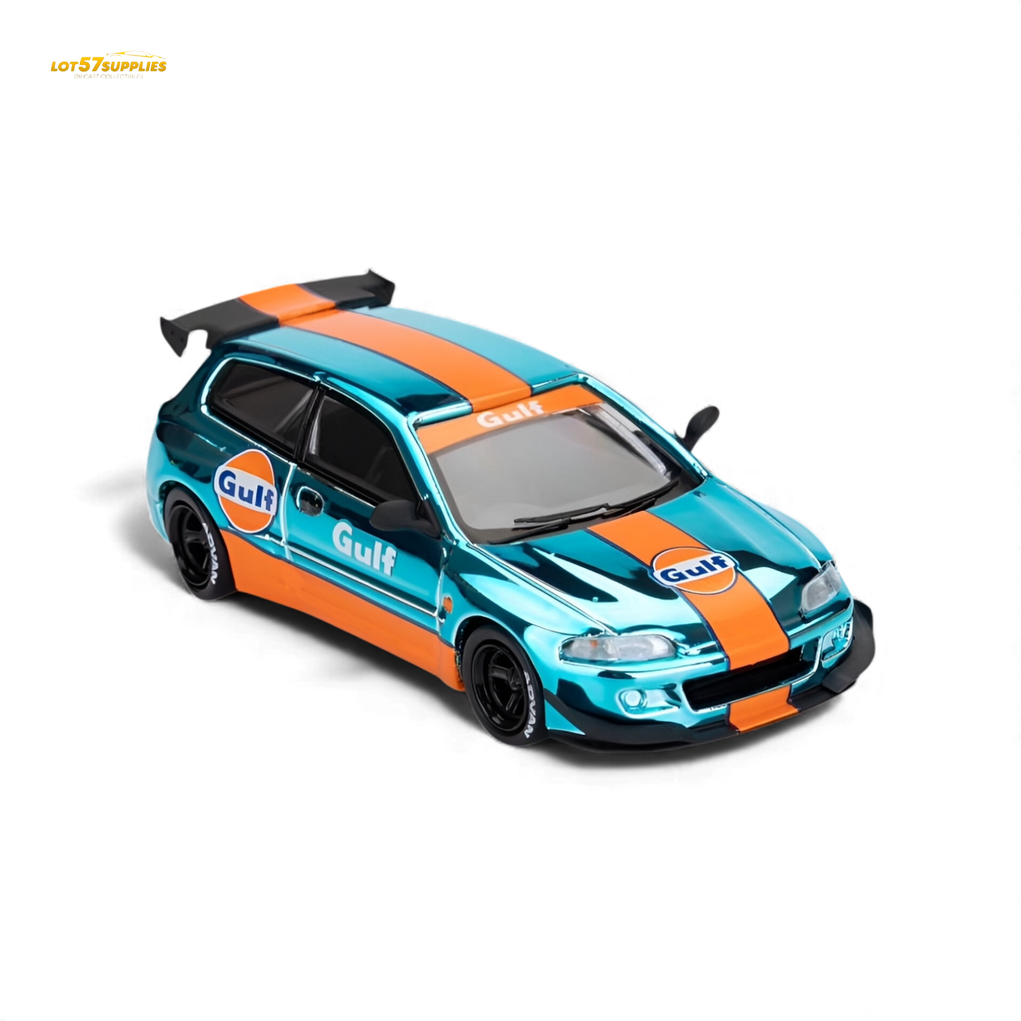 (Pre-Order) ET Model Pandem Civic EG6 Mk5 Rocket Bunny - Gulf 1:64