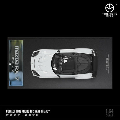 TimeMicro Mazda RX-7 VeilSide BLACK / GREEN / WHITE 1:64