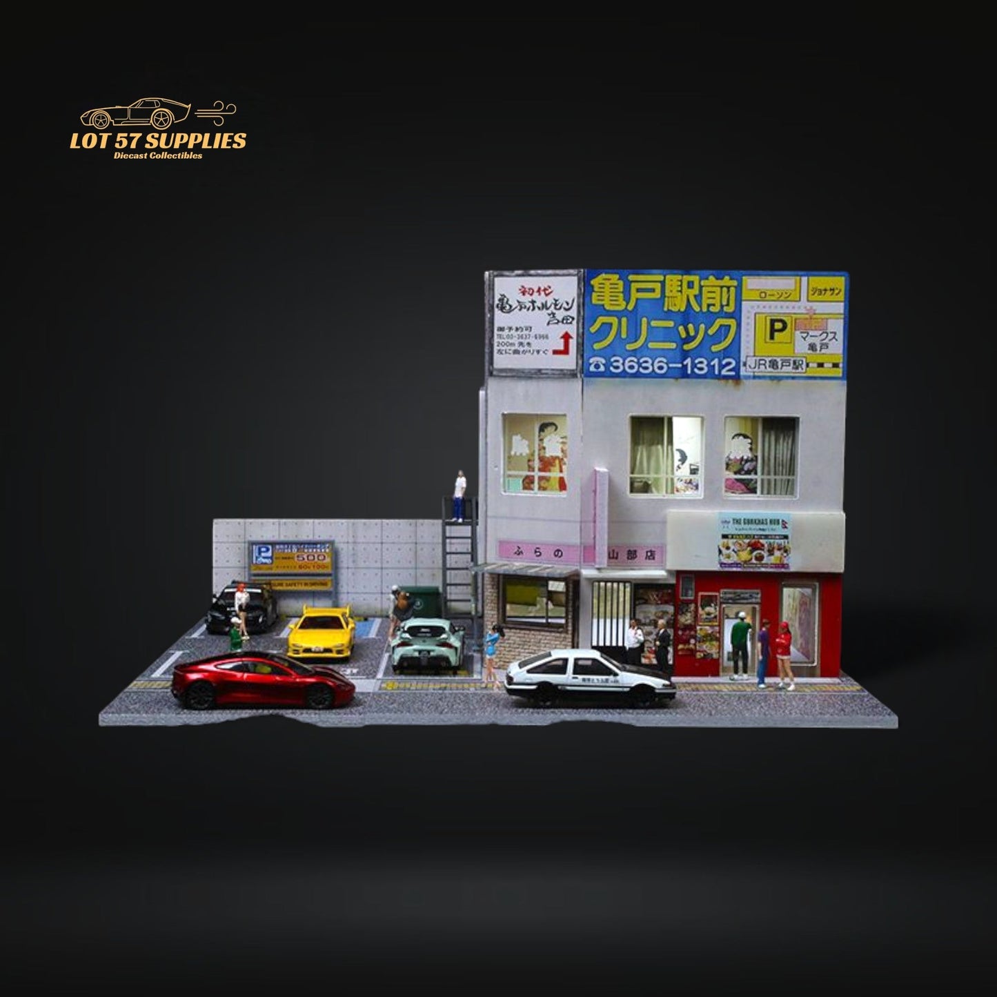 (Pre-Order) MoreArt Japanese Commercial Building Diorama 1:64
